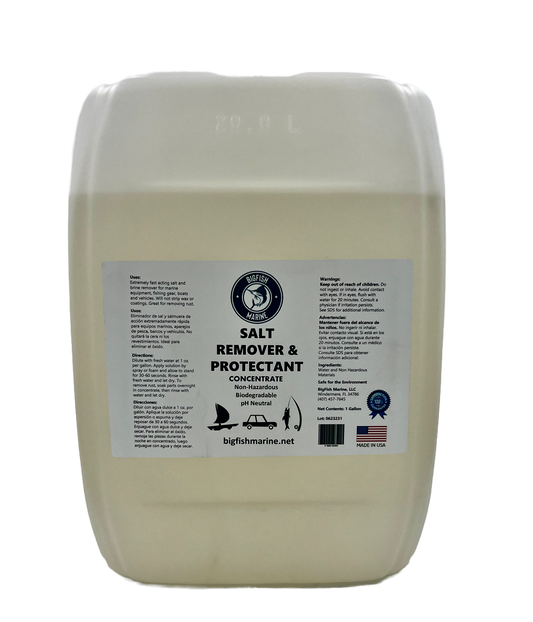 Salt Remover & Protectant Concentrate - 5 gallon pail