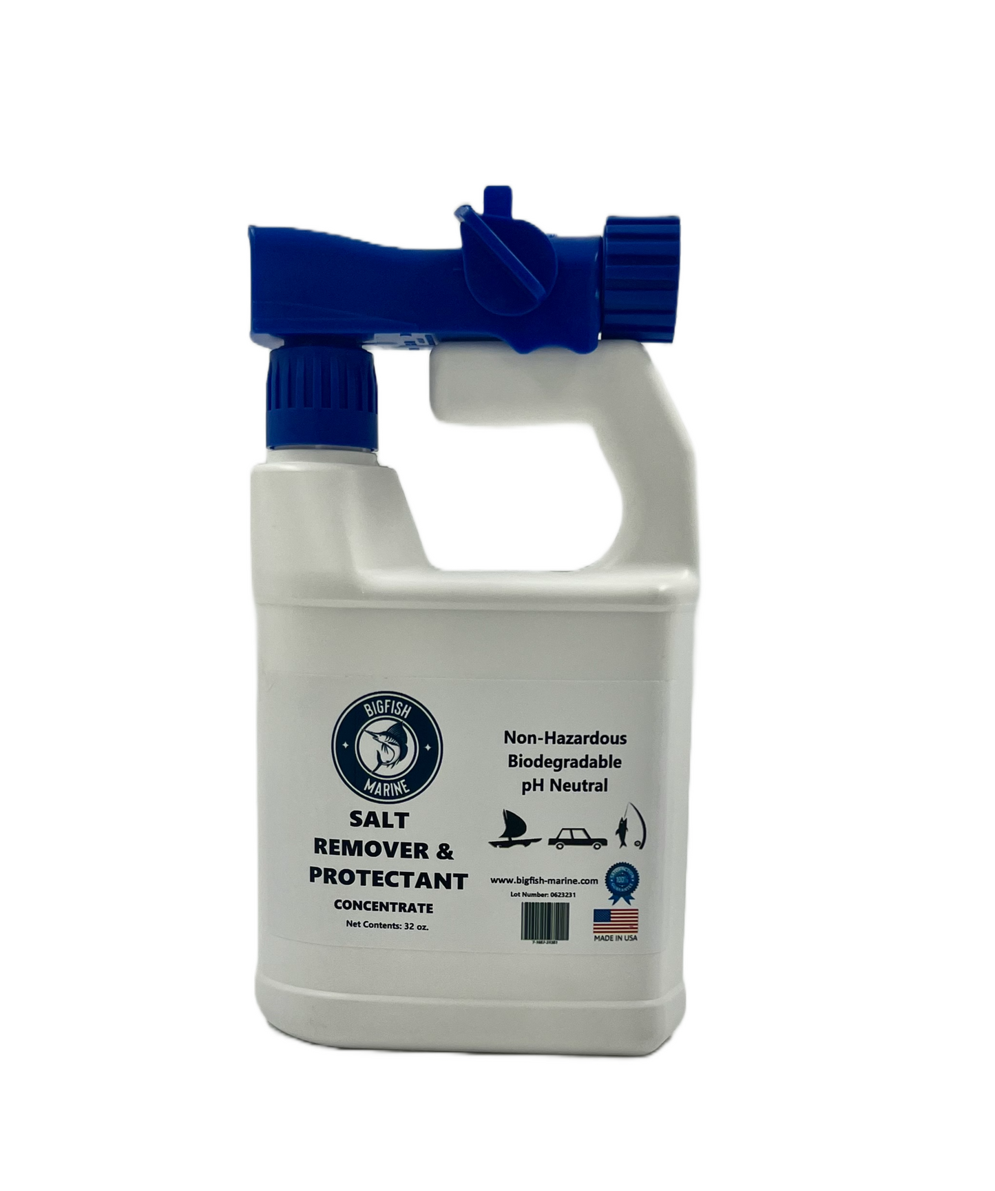 Salt Remover & Protectant Concentrate - 32 oz. with hose sprayer